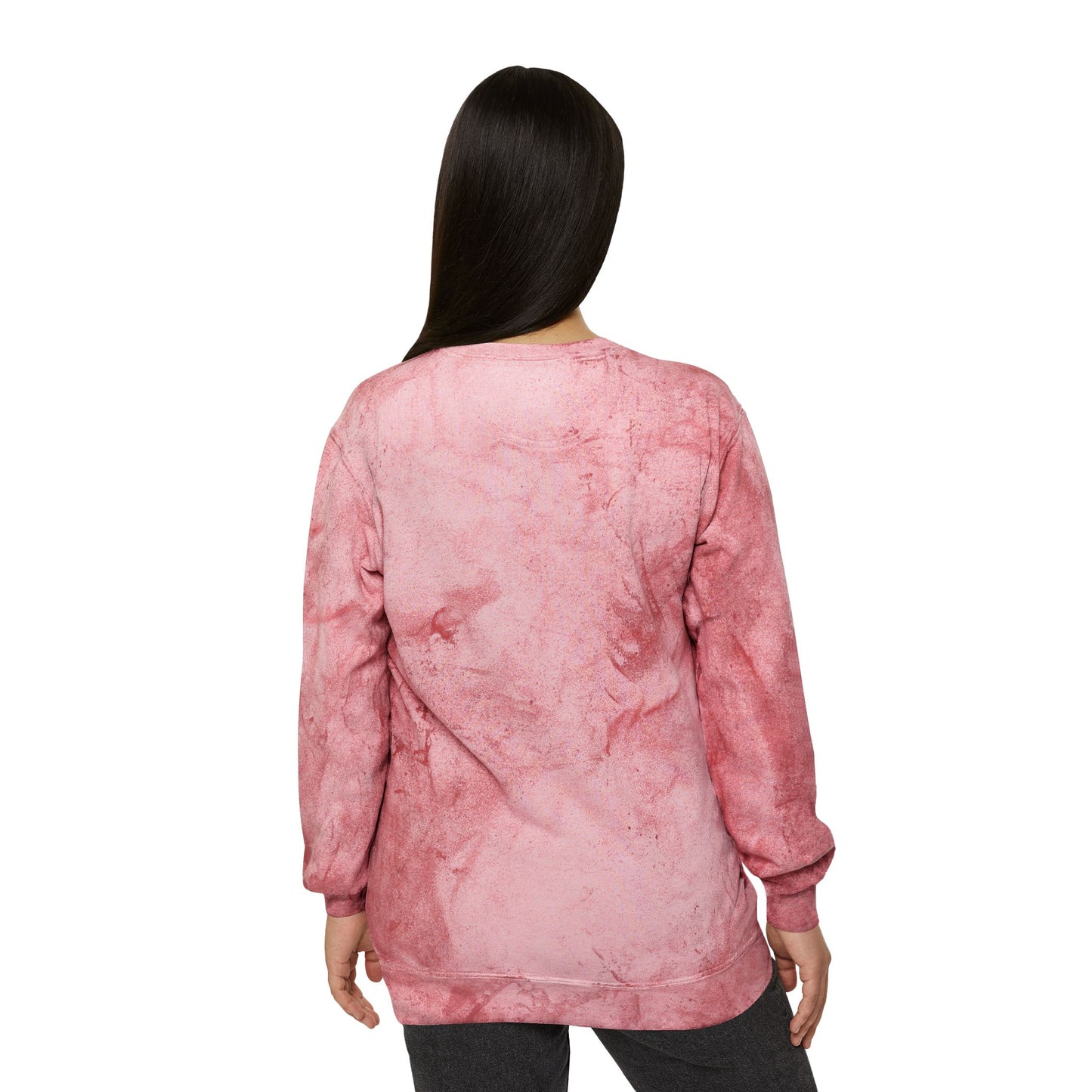 Happy Free Confused and Lonely Tie-Dye Crewneck Sweatshirt