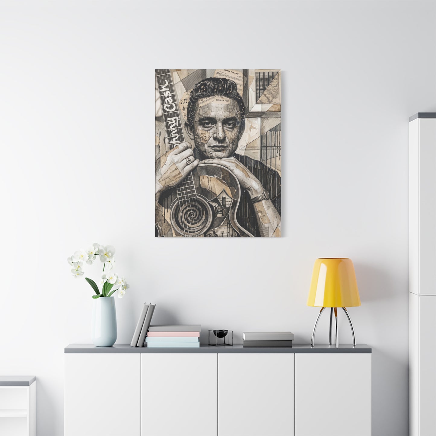 Jerry Portrait Matte Canvas Wall Art, Stretched 1.25"