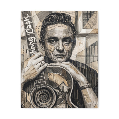 Jerry Portrait Matte Canvas Wall Art, Stretched 1.25"