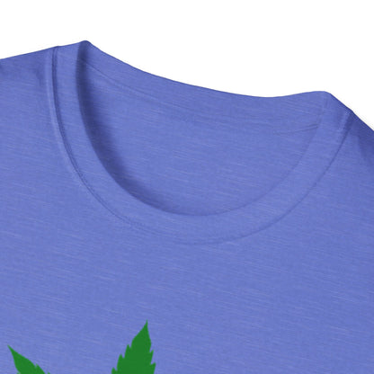 T-Shirt — "Today's Good Mood Is Sponsored by Weed" Cannabis Graphic Tee