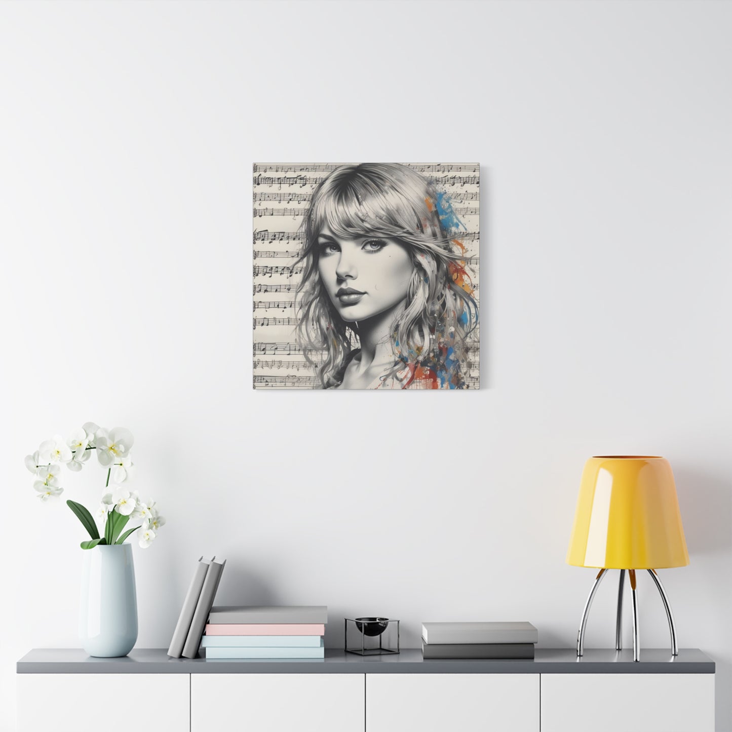 Swift Inspired - Portrait Music Canvas
