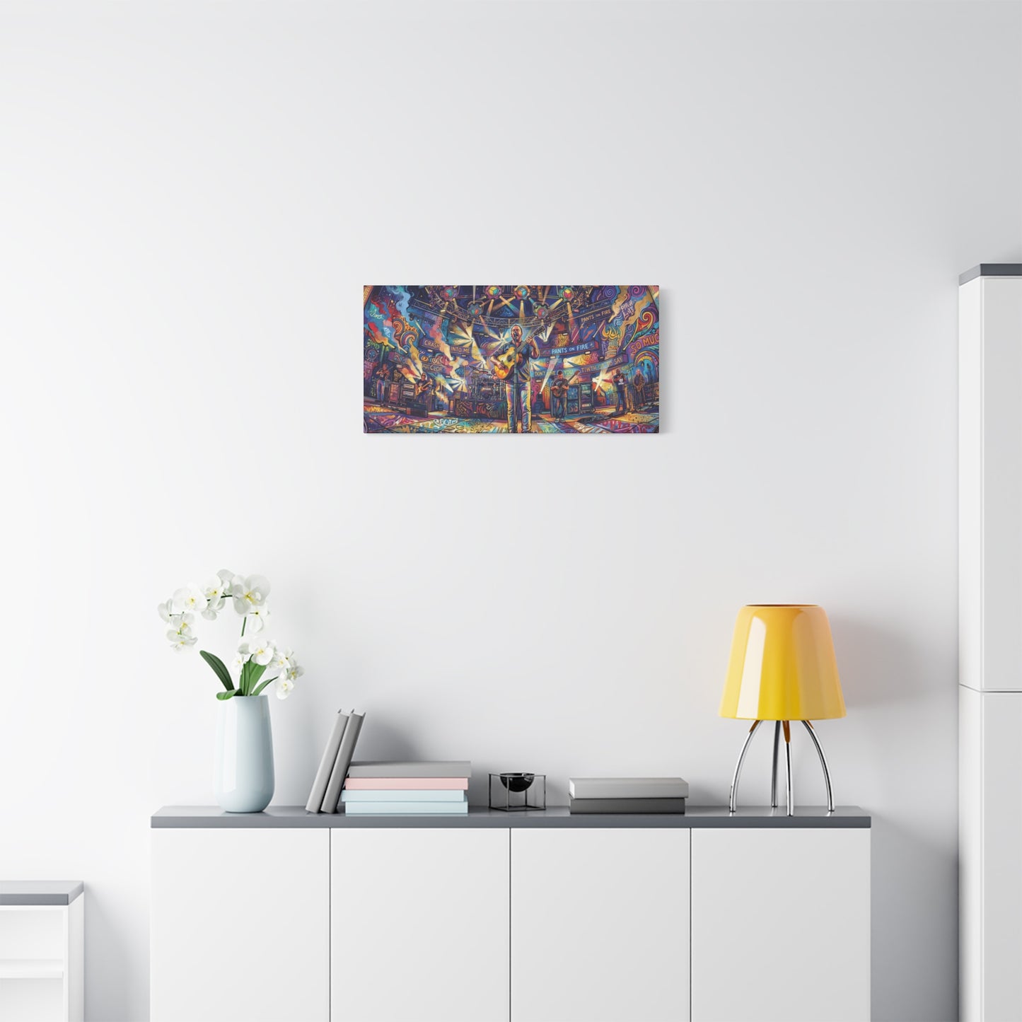 DMB "Dave" Concert Canvas Art — Matte Stretched Canvas Print
