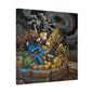 Greed Canvas Wall Art Print