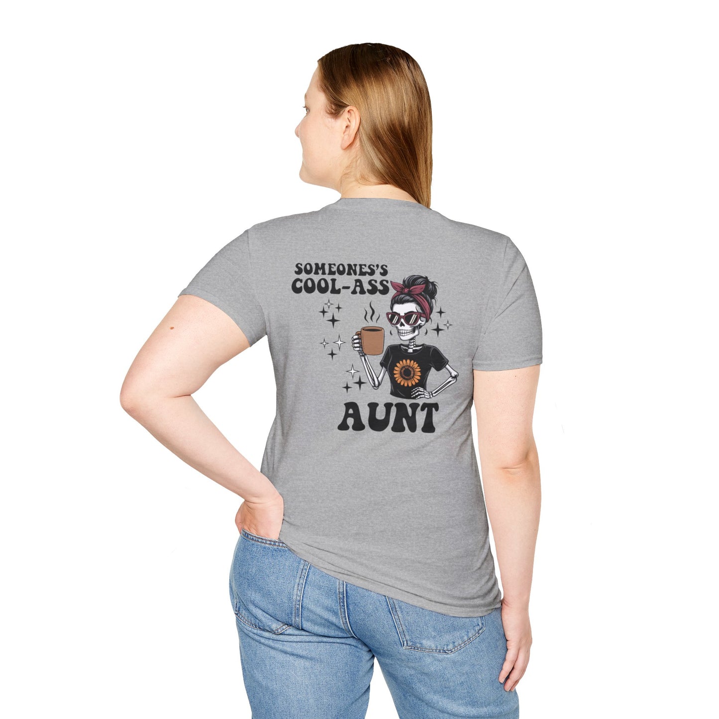 Cool Aunt Club T-Shirt — "Someone's Cool-Ass Aunt" Graphic Tee