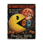 'The Hungry Hunts the Night' Satin Art Print
