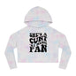 Cropped Hooded Sweatshirt - She's a C*nt Country Music Fan