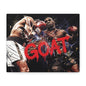 G.O.A.T. Boxer Canvas Wall Art Print