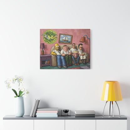House Guest 2 Canvas Wall Art Print
