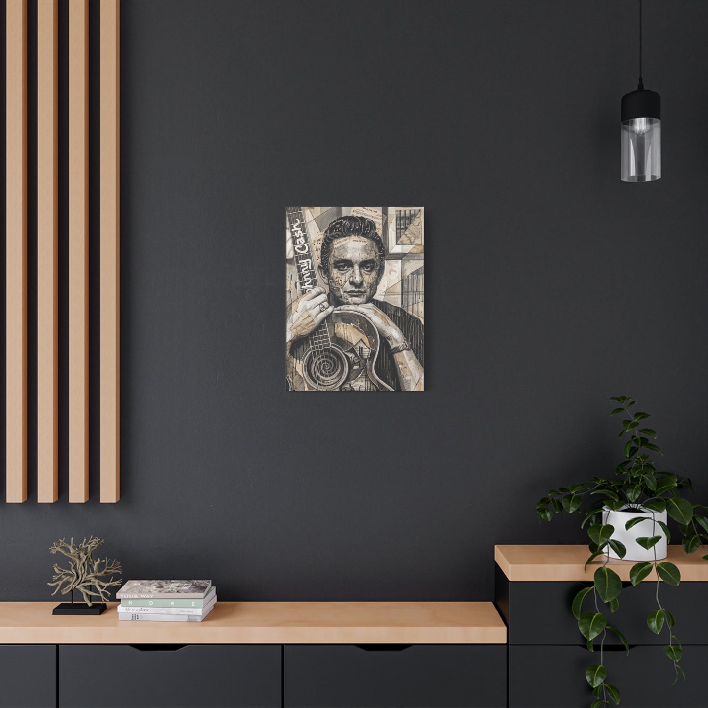 Jerry Portrait Matte Canvas Wall Art, Stretched 1.25"