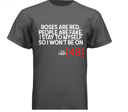 First 48 Hours Poem T-Shirt
