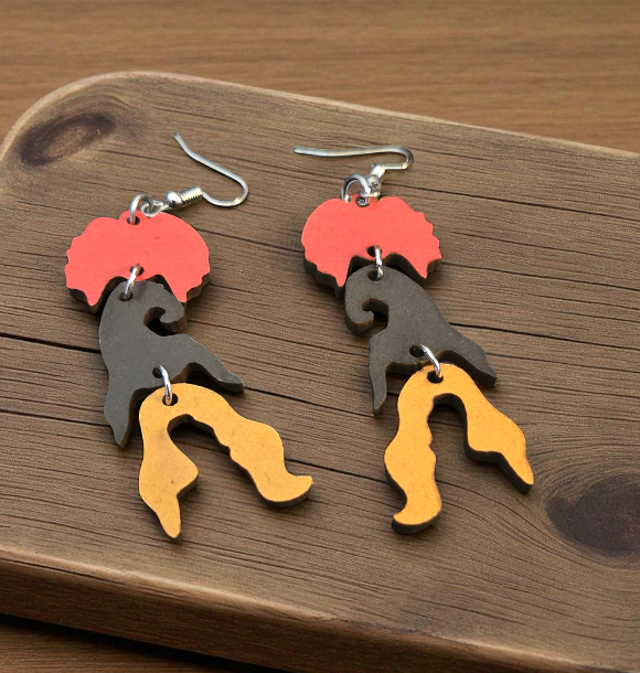 Hocus Pocus Style Drop and Dangle Earrings &nbsp;