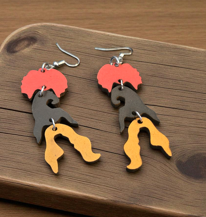 Hocus Pocus Style Drop and Dangle Earrings &nbsp;