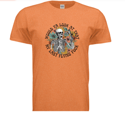 Last Flying Fuck Tee — Bold Graphic Statement T-Shirt