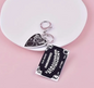 Ouija Board with Planchette Keychain